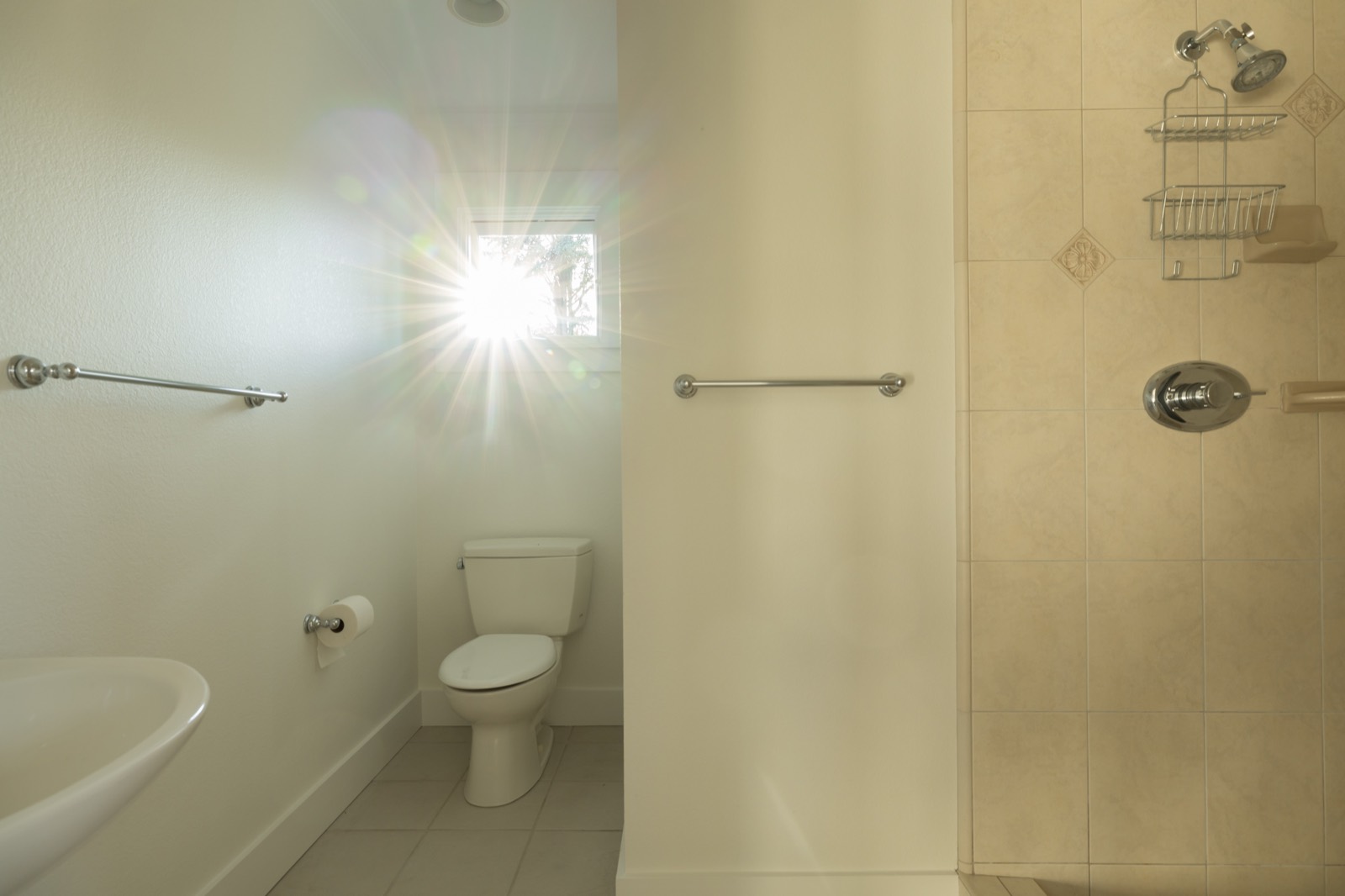 Private retreat bathroom